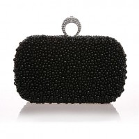 Metal Wedding/Special Occasion Clutches/Evening Handbags with Rhinestones/Imitation Pearls (More Colors)  