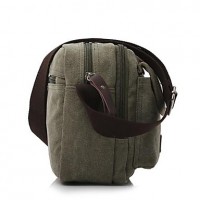 Fashion Men Women Canvas Messenger Shoulder Bag  