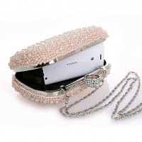 Metal Wedding/Special Occasion Clutches/Evening Handbags with Rhinestones/Imitation Pearls (More Colors)  