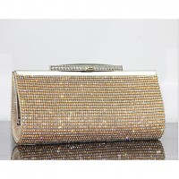 Women Other Leather Type Minaudiere Clutch / Evening Bag - Gold / Silver / Black  