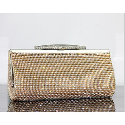 Women Other Leather Type Minaudiere Clutch / Evening Bag - Gold / Silver / Black  