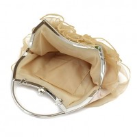 Silk Wedding / Special Occasion Clutches / Evening Handbags with flowers (More Colors)  