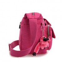 Women's Waterproof Nylon Zipper Pockets Durable Shoulder Bag  