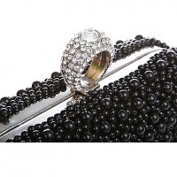 Metal Wedding/Special Occasion Clutches/Evening Handbags with Rhinestones/Imitation Pearls (More Colors)  