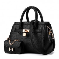 Women's Fashion Casual PU Leather Messenger Shoulder Bag/Handbag Tote  