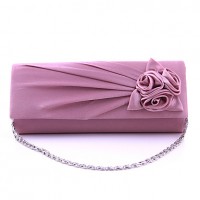 Women Formal/Event/Party/Wedding/Office &amp; Career Silk Magnetic Shoulder Bag/Clutch/Evening Bag  