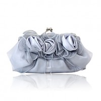 Handbags/ Clutches In Gorgeous Satin/ Tulle Shell More Colors Available  