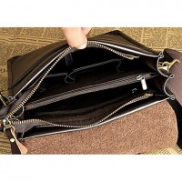 Men's Vertical Business Casual Crossbody Bag  