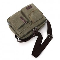 Fashion Men Women Canvas Messenger Shoulder Bag  